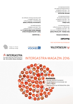 intergastra-magazin 2016