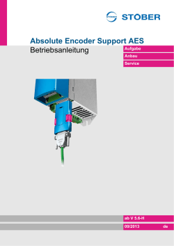 Betriebsanleitung Absolute Encoder Support AES