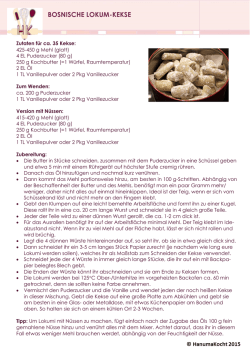 BOSNISCHE LOKUM