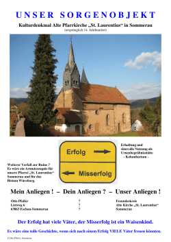 Alte Kirche-DEMO-Plakat