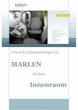 11/15 Velours - Marlen Truck