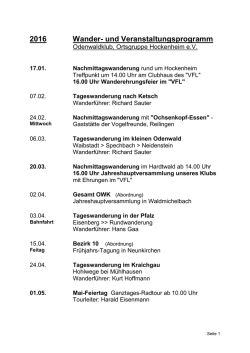 Hockenheim - Odenwaldklub