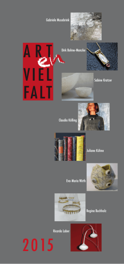 Gabriele Musebrink Dirk Bohne-Manzke Sabine Kratzer Claudia