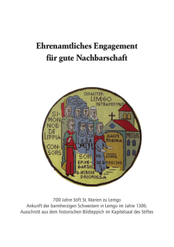 Ehrenamtliches Engagement f&uuml;r gute Nachbarschaft