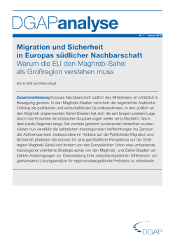 PDF 629.97 kB - Deutsche Gesellschaft für Auswärtige Politik eV