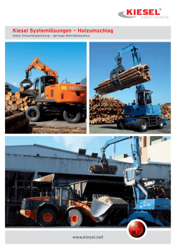 Kiesel Systemlösungen – Holzumschlag