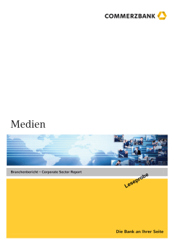 Medien - Commerzbank