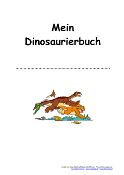 Dinobuch - Wiener Bildungsserver