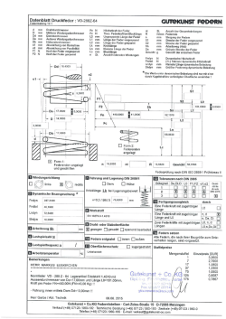 Datenblatt Druckfeder : VD-2882-64