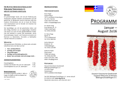 PROGRAMM - Deutsch-Griechische Gesellschaft Böblingen