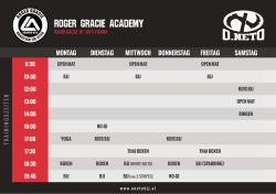 ONeto schedule.indd - Roger Gracie Academy Vienna