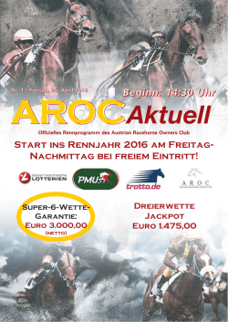 DOWNLOAD AROC Aktuell 2016/01