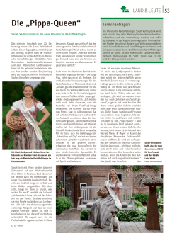 Die &bdquo;Pippa-Queen&ldquo;