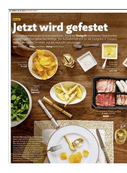 Jetzt wird gefestet - Migros