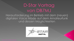 D-STAR - DB0OAL