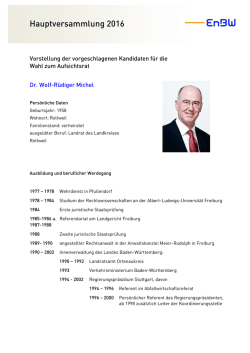 Herr Dr. Wolf-R&uuml;diger Michel (43 kB ) PDF