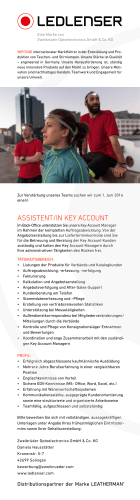 ASSISTENT/IN KEY ACCOUNT