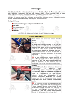 Innenlager - Torsten`s Mountainbike Page