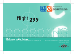Flight235 - Fakultät für Elektrotechnik und Informationstechnik