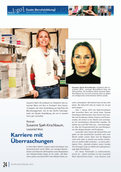Karriere mit Überraschungen - IHK Bonn/Rhein-Sieg