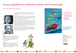 Das Buch in der Programm-Vorschau des Peter