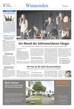 Ein Abend der b&uuml;hnensicheren S&auml;nger
