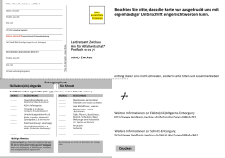 Entsorgungskarte für Elektro(nik)-Altgeräte und Schrott Landkreis