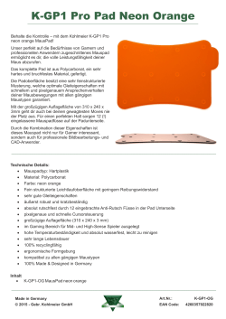 K-GP1 Pro Pad Neon Orange