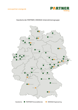 www.partner-orange.de Standorte der PARTNER | ORANGE