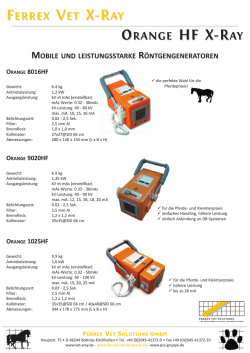 ferrex vet x-ray orange hf x-ray