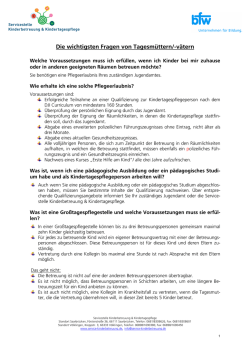 Die wichtigsten Fragen von