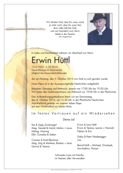 H&uuml;ttl Erwin - EB - Neukirchen