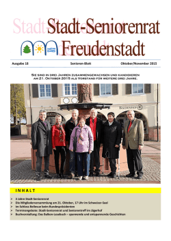 I N H A L T - Freudenstadt