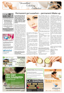 HOB Kolumne Permanent Make-up - HOB