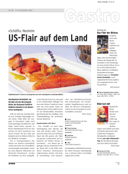 Luzerner Zeitung Apero - Restaurant Schäfli Neuheim