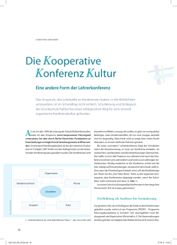 Die Kooperative Konferenz Kultur