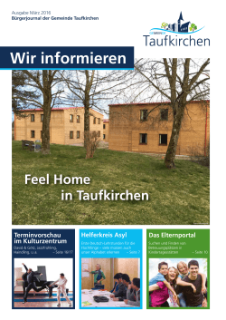 Wir informieren - Gemeinde Taufkirchen