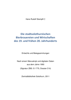 PDF-Datei - Zentralbibliothek Solothurn