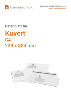Druckdatenblatt - Online Druckerei businessdruck.at