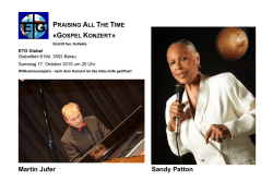 Martin Jufer Sandy Patton