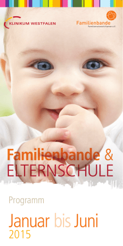 Januar bis Juni - Klinikum Westfalen