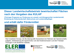 Thüringer Programm zur Förderung von umwelt