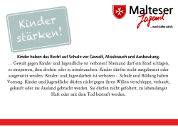 Postkarte Recht auf gewaltfreie Erziehung