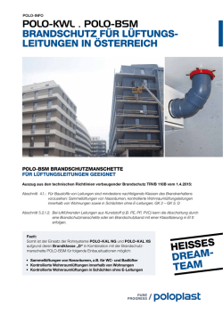 HEISSES DREAM TEAM - Komfortwohnrauml&uuml;ftung