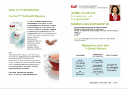 TCM PHYTOTHERAPIE—