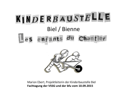 Kinderbaustelle Biel