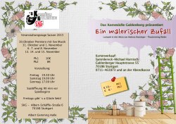 ein malerischer zufall flyer11