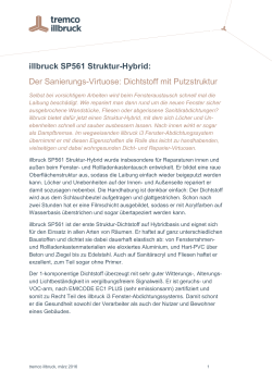 illbruck SP561 Struktur-Hybrid