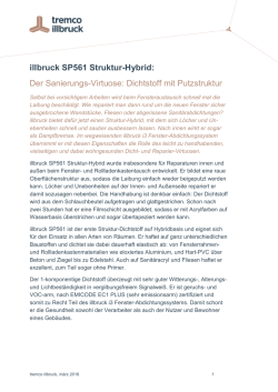 illbruck SP561 Struktur-Hybrid