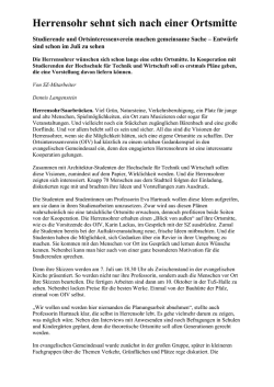 Herrensohr sehnt sich nach einer Ortsmitte - OIV
